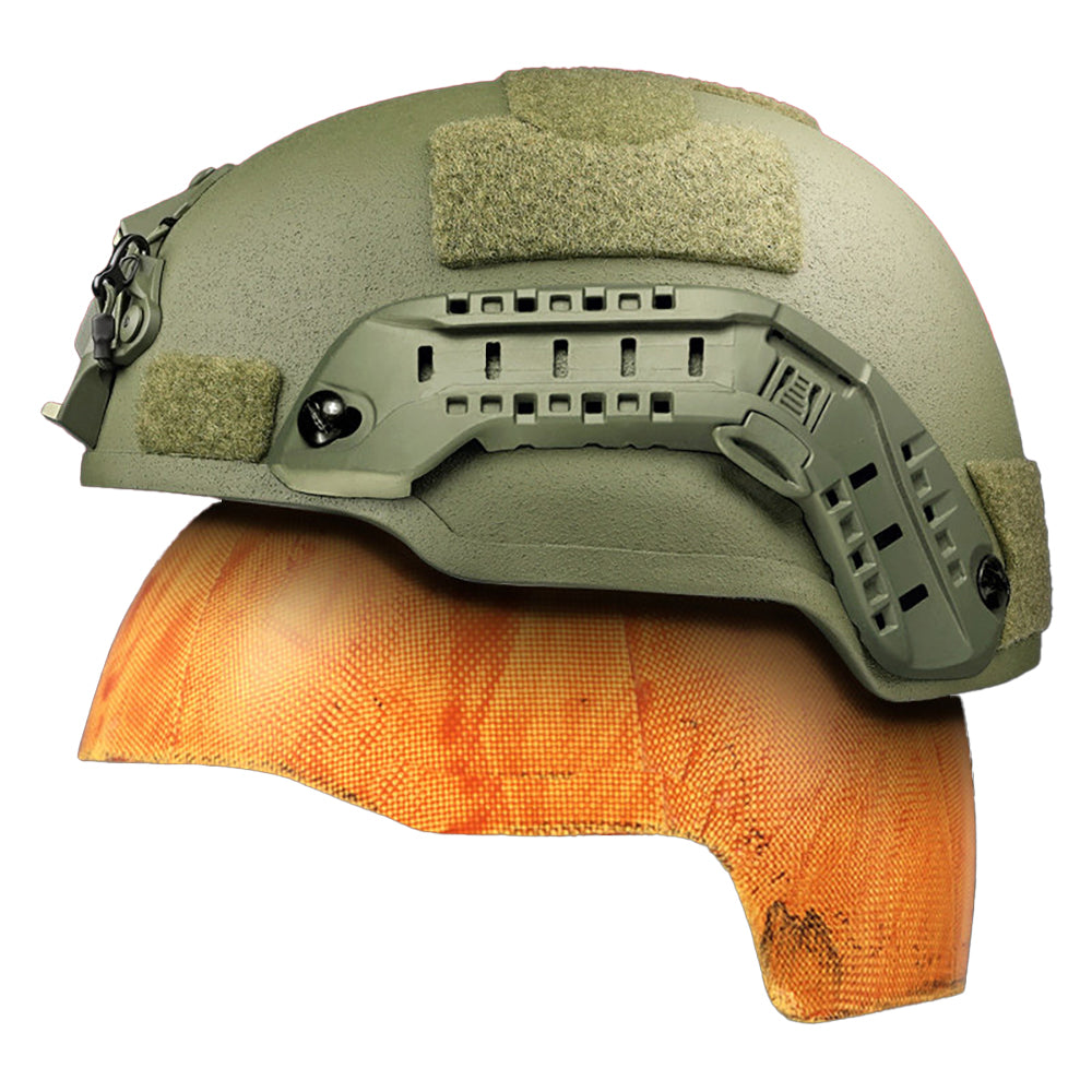 BallisticHelm MICH2002 Mid-Cut NIJ Level IIIA Kevlar Combat Helmet