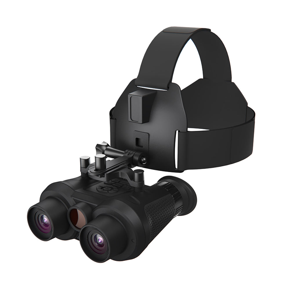 BallisticHelm 3D Glasses-Free VR Effect 4K HD Digital Helmet-Mounted IR Night Vision Binocular