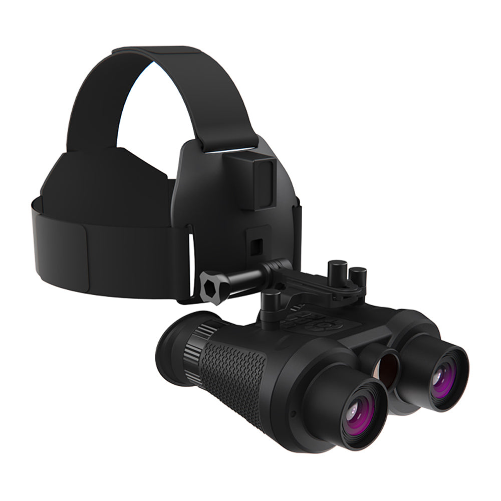 BallisticHelm 3D Glasses-Free VR Effect 4K HD Digital Helmet-Mounted IR Night Vision Binocular