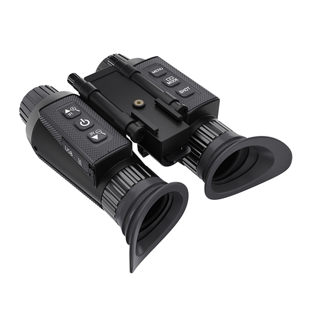 BallisticHelm 3D Glasses-Free 4K HD Digital Helmet-Mounted IR Night Vision Binocular