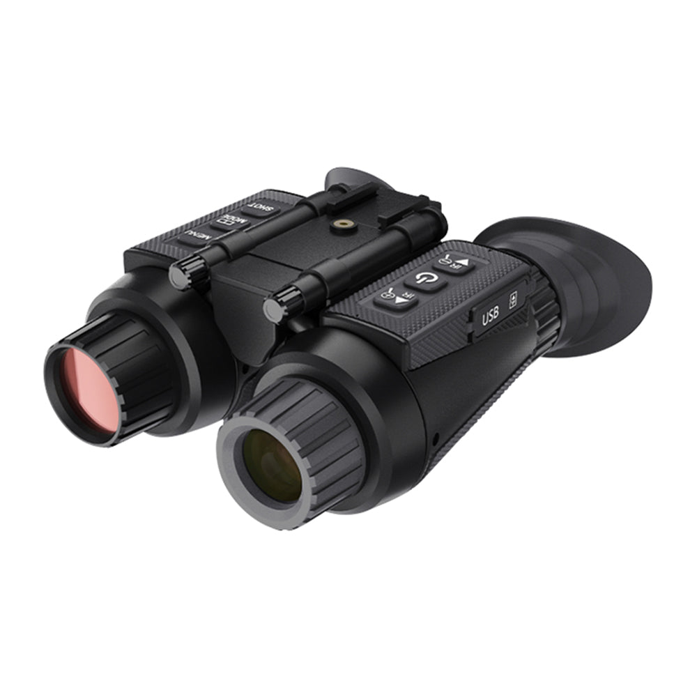 BallisticHelm 3D Glasses-Free 4K HD Digital Helmet-Mounted IR Night Vision Binocular