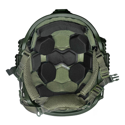 High-Cut Kevlar Ballistic Helmet - Team Wendy Exfil Rail 3.0 NIJ Level IIIA BallisticHelm