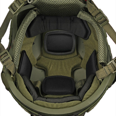 BallisticHelm High-Cut NIJ Level IIIA FAST Kevlar Ballistic Helmet