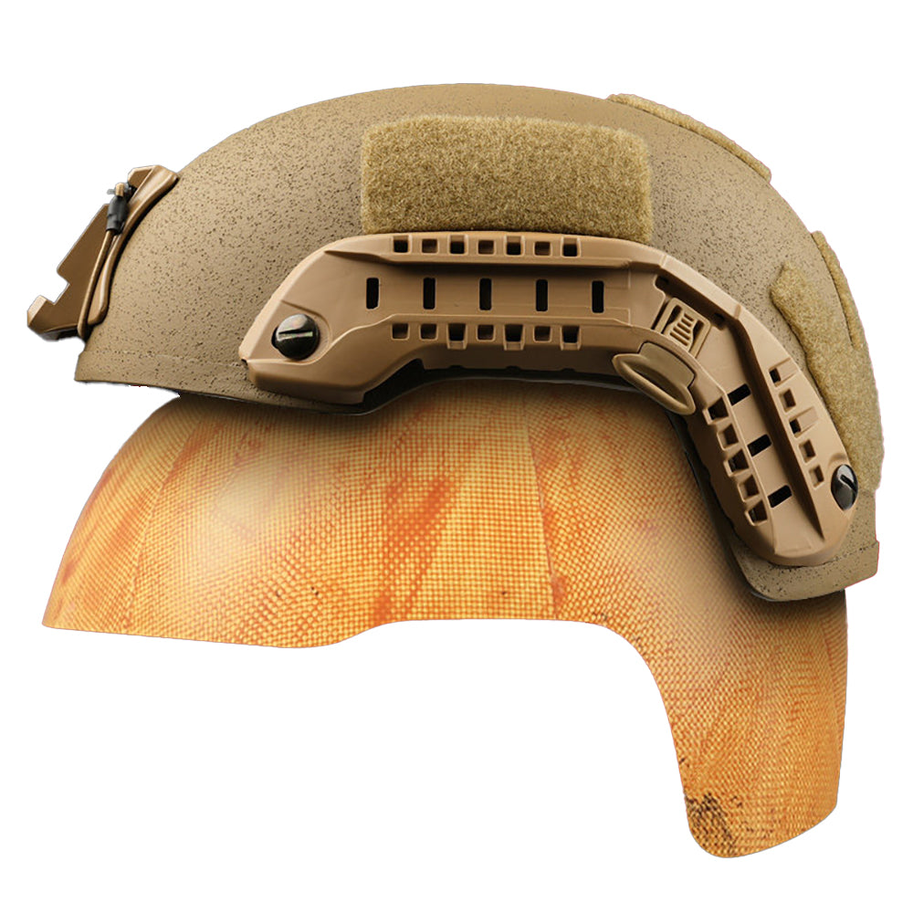 BallisticHelm USMC ECH 2001 High-Cut NIJ Level IIIA Kevlar Ballistic Helmet