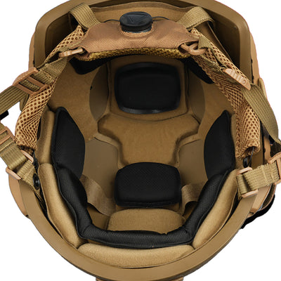 BallisticHelm USMC ECH 2001 High-Cut NIJ Level IIIA Kevlar Ballistic Helmet
