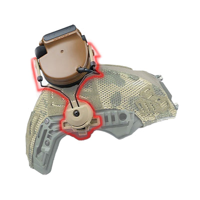 BallisticHelm Tactical Helmet Rail Headset Adapter