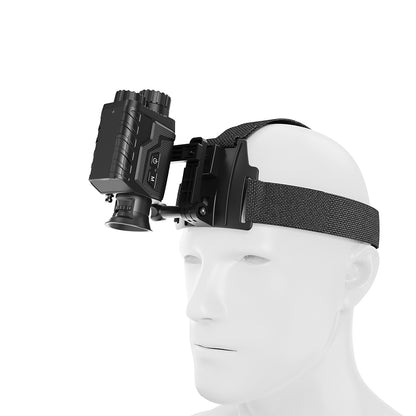 BallisticHelm Mini 4K HD Digital IR Helmet-Mounted Night Vision Monocular